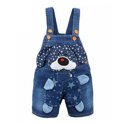 Modern Cartoon Baby Clothing Boys & Girls Jeans Overalls Shorts Toddler Infant Rompers For Kids In Fashion Deisgn