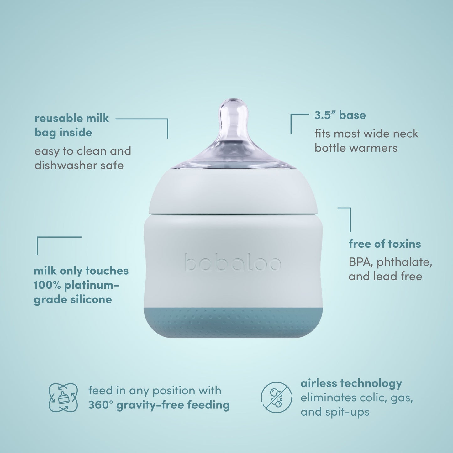babaloo bottle set of 3
