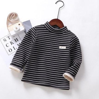 Modern Luxury Toddler Warm Sweater Baby Long Sleeve Outfit Tracksuit Kids Shirt Clothes For Boys And Girls Kids