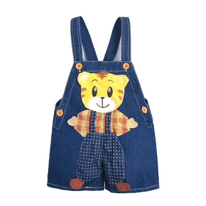 Modern Cartoon Baby Clothing Boys & Girls Jeans Overalls Shorts Toddler Infant Rompers For Kids In Fashion Deisgn