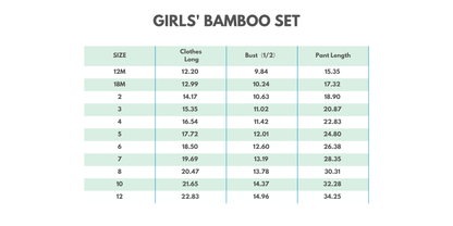 Black princess bamboo pajama set